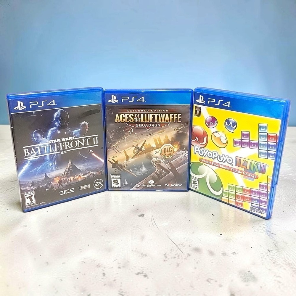 PS4 Game Bundle 3 games